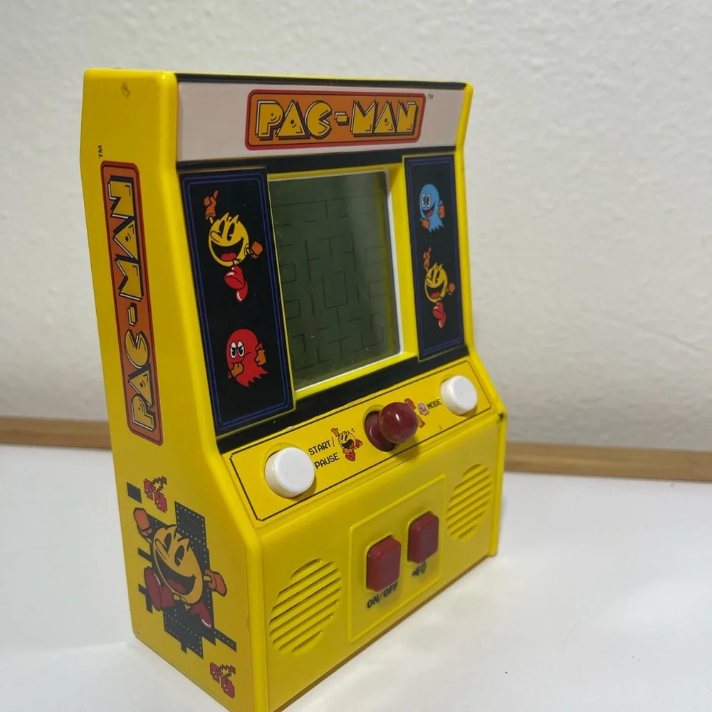 Pac-Man Mini Arcade Game #09521 Basic Fun Bandai Namco Retro - Tested & Working